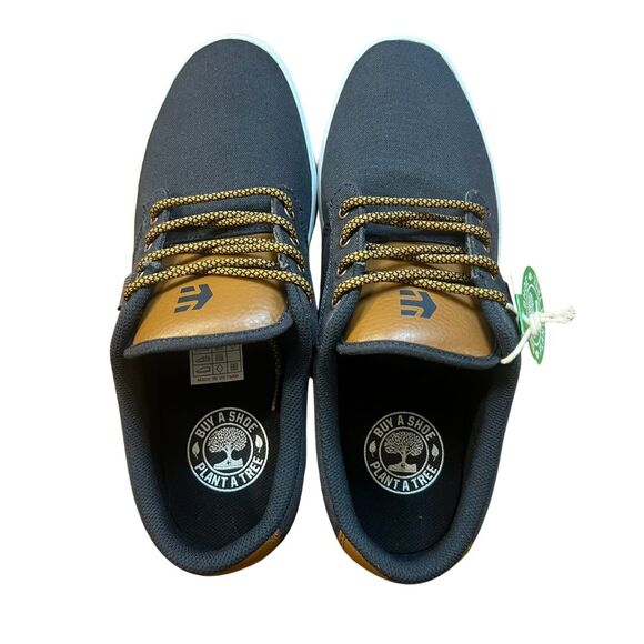 Ethnies Jamison 2 Eco Mens Shoes Size 10 Skater Boat Bellows Tongue Earthy Tree - Picture 5 of 15